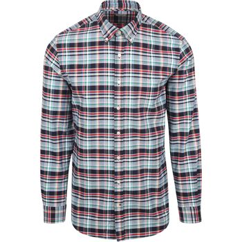 Mcgregor Overhemd Lange Mouw  Overhemd Ruiten Multicolour