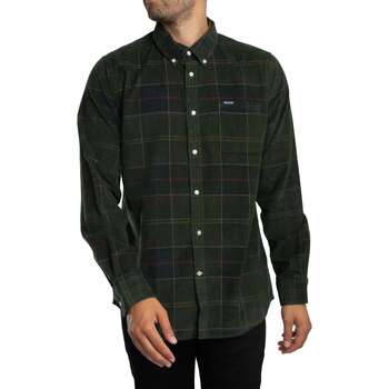 Barbour Overhemd Lange Mouw  Blair Tailored Tartan Cord Shirt