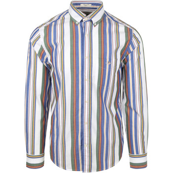 Gant Overhemd Lange Mouw  Casual Overhemd Streep Multicolour