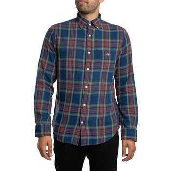 Gant Overhemd Lange Mouw  Regular Twill-ruitoverhemd