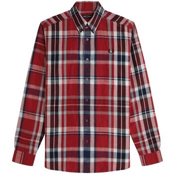 Fred Perry Overhemd Lange Mouw  -