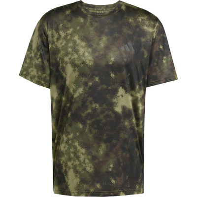 Adidas Heren Train Essentials All Over Print T-shirt