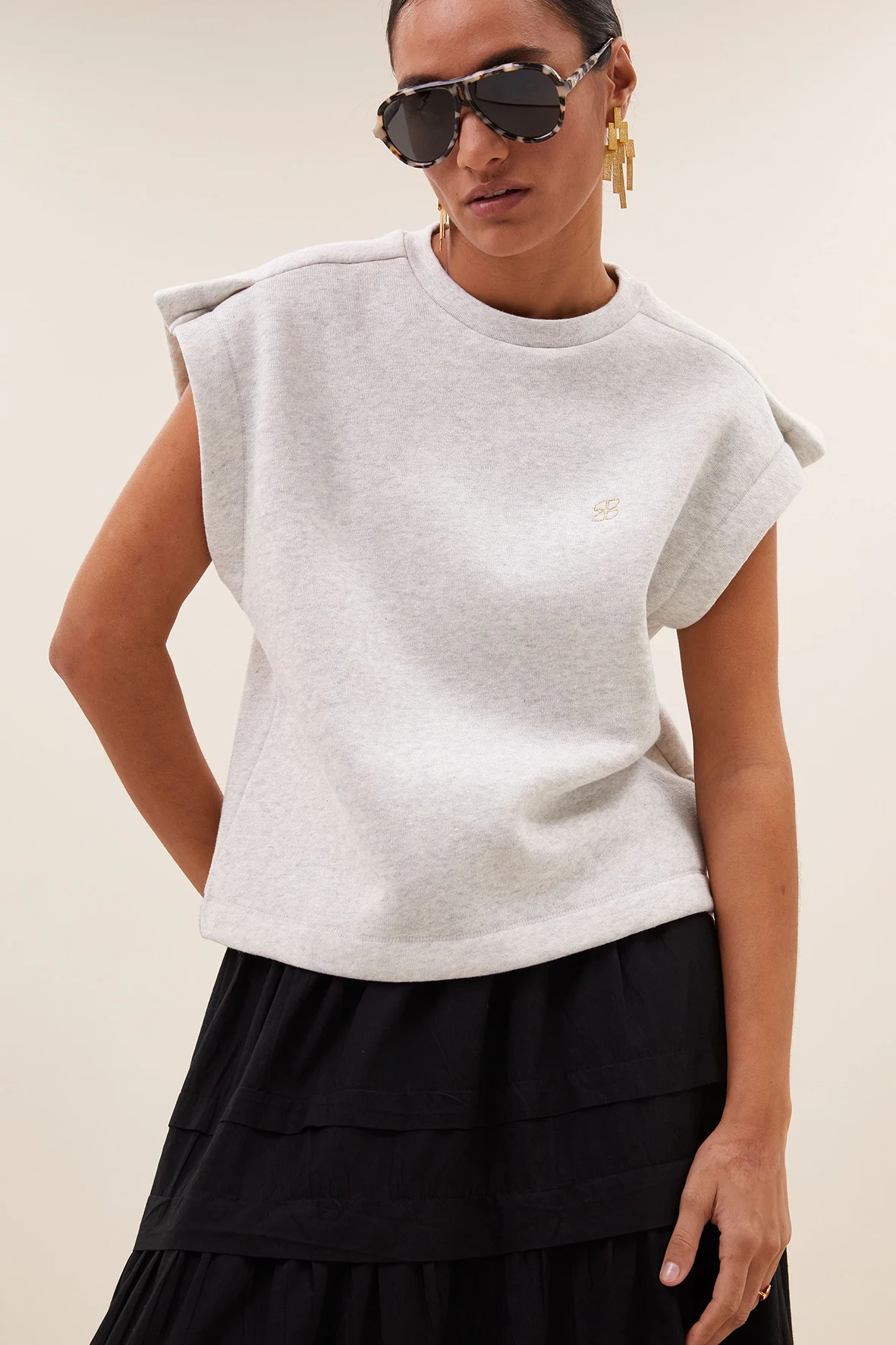 By-Bar Amsterdam 25511003 mason pleats top