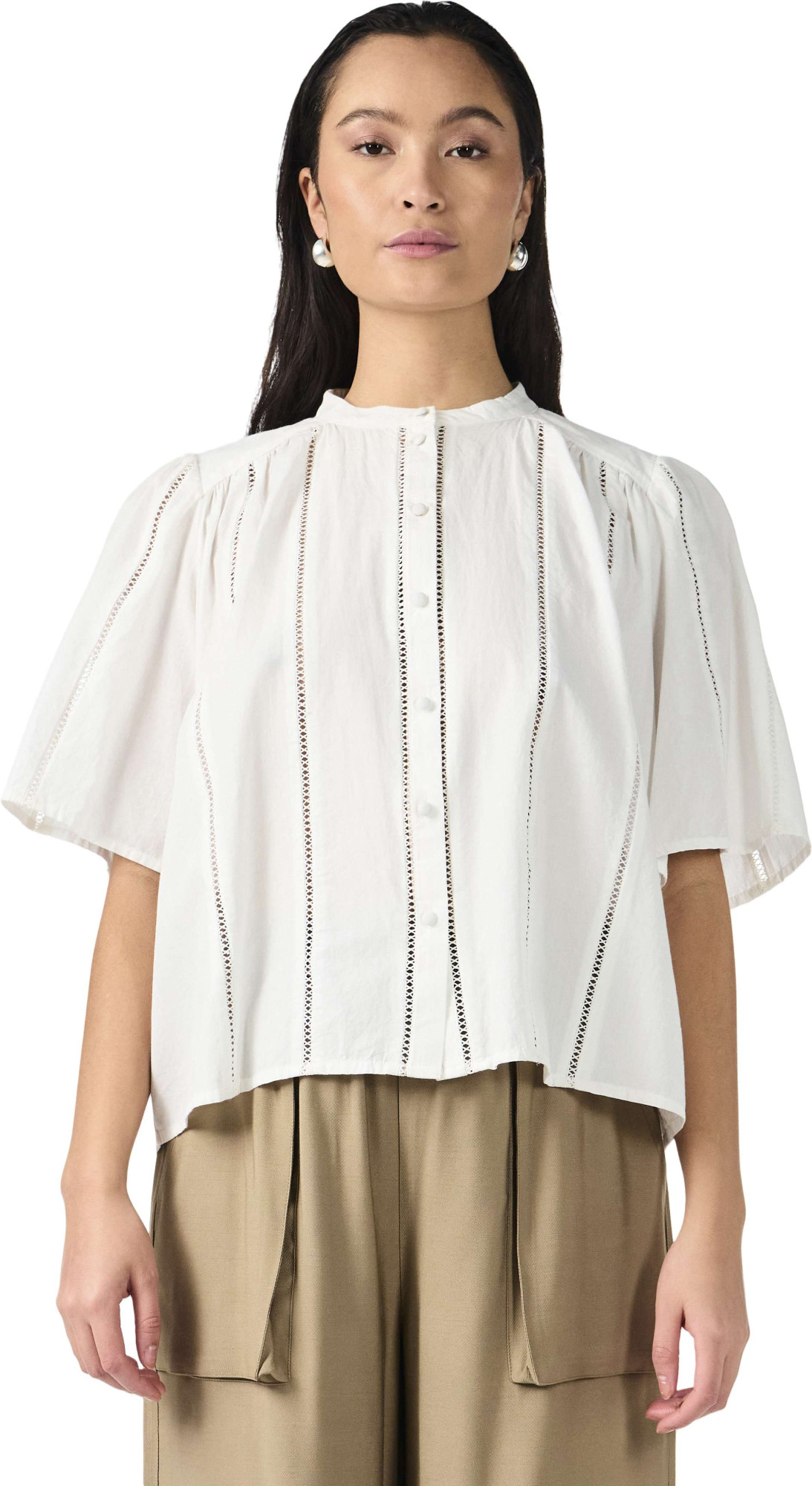 Y.A.S Yasgunia 2/4 shirt s. star white