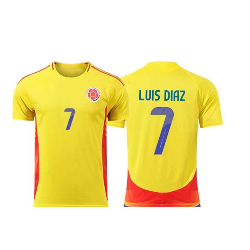 ETST36 Colombia Streetwear Football Quality 3D Printed Quick Drying Breathable Couple Tees For Men Women Short Sleeve T-shirt XL