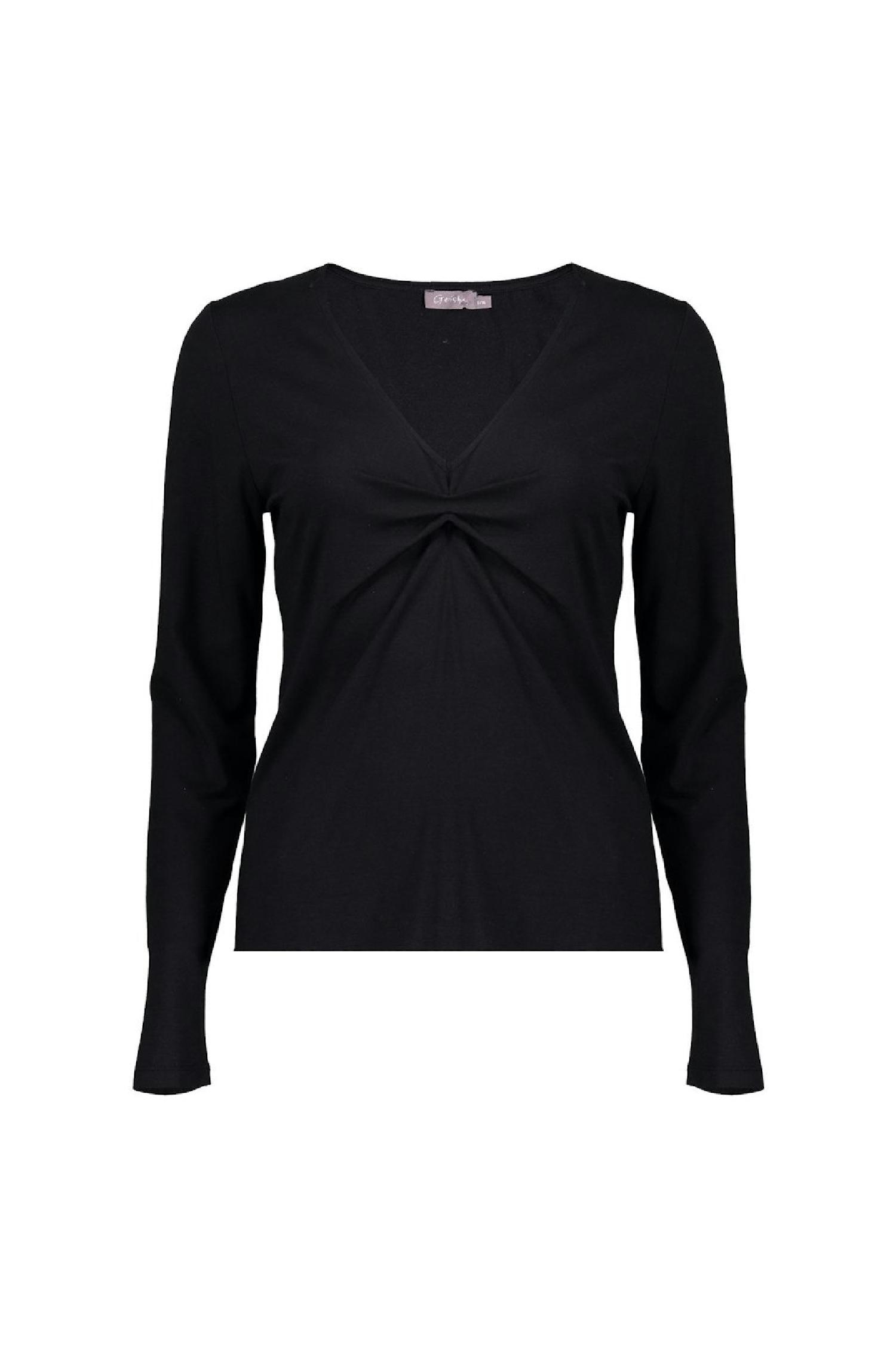 Geisha 42602-41 top v-neck long sleeves