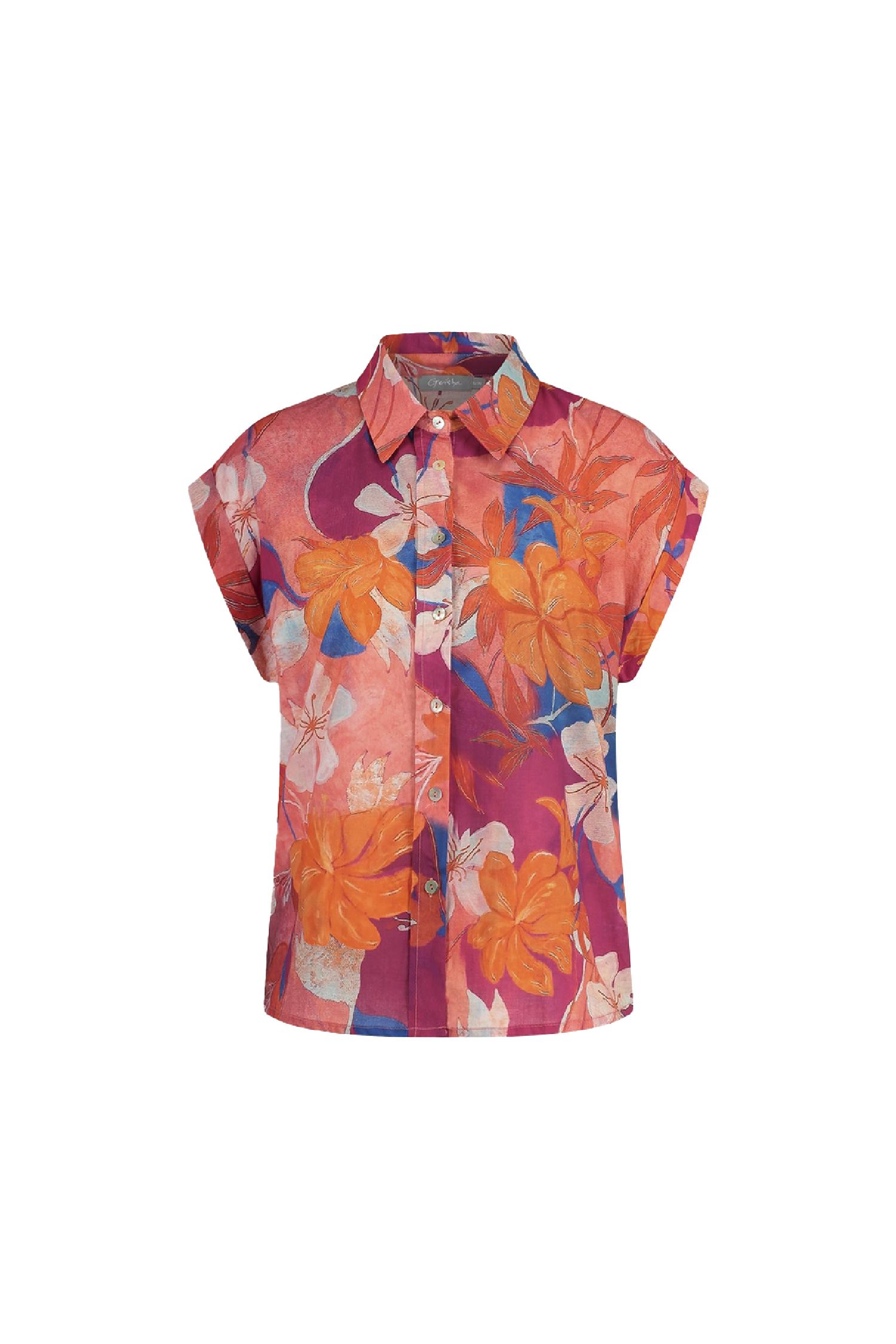 Geisha 53310-70 blouse short sleeve