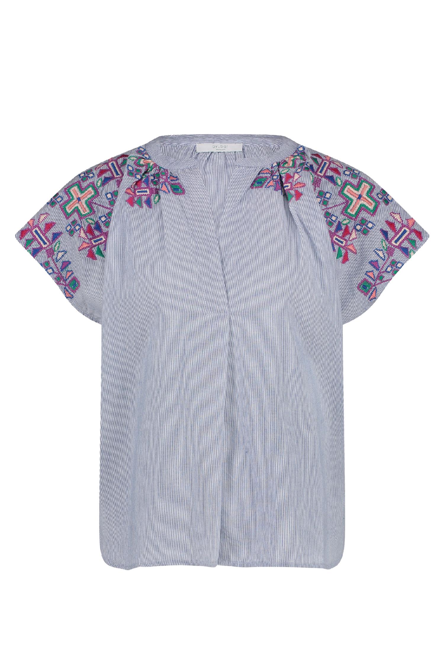 By-Bar Amsterdam Amie embroidery blouse 25112005