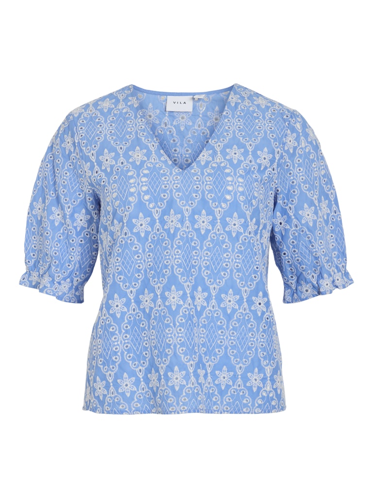 Vila Vimolly v-neck 24 top dessin