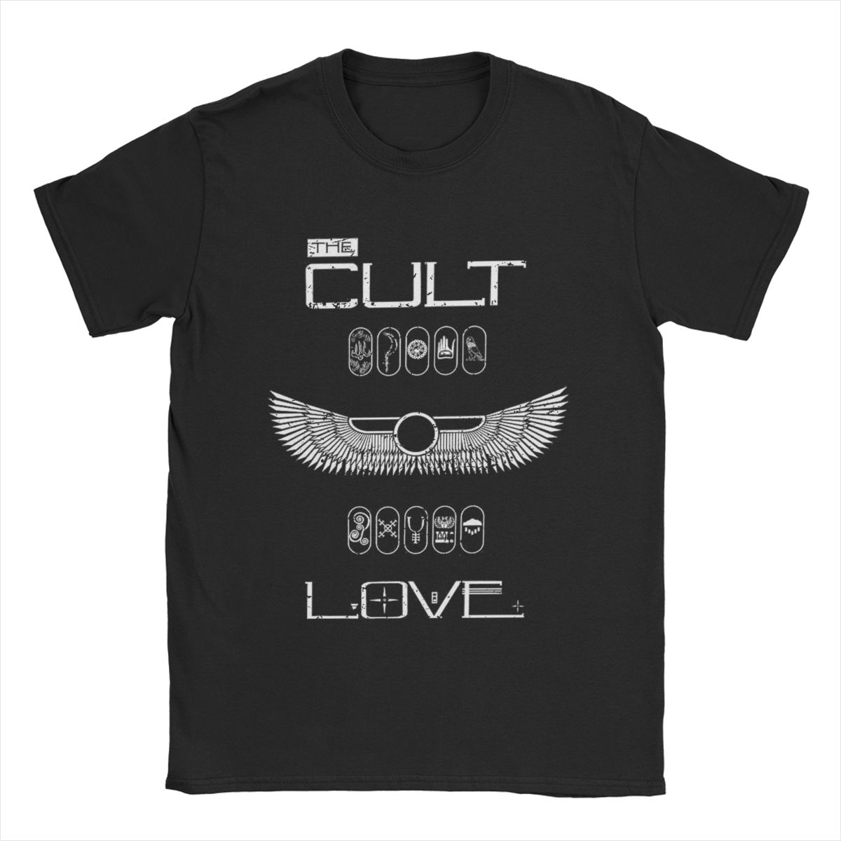Comfortable season Grappig Heavy Skook Metal Cult T-shirt Heren Ronde Hals 100% Katoen T-shirt Korte Mouw T-shirts Nieuwe Aankomst Tops XXL zwart