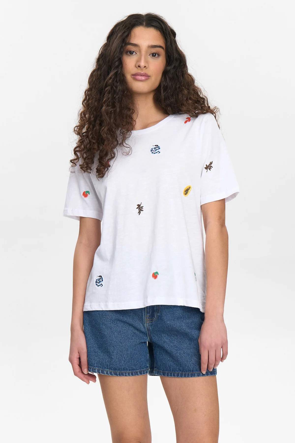 Nümph Nuzoey t-shirt 705554 bright white