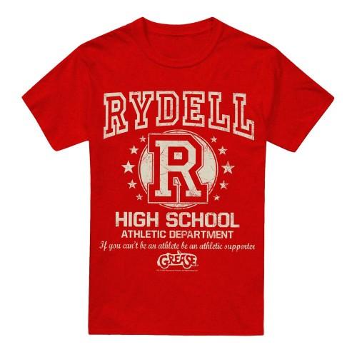 Pertemba FR - Apparel Grease Unisex Volwassen Rydell High T-shirt L rood
