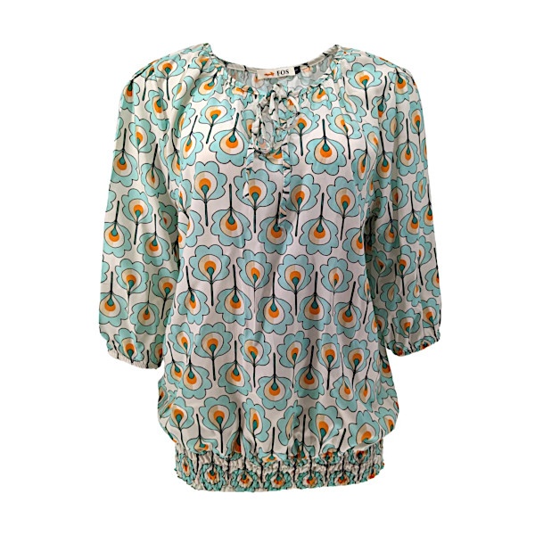 FOS Amsterdam Top vicky 3/4 veer mint