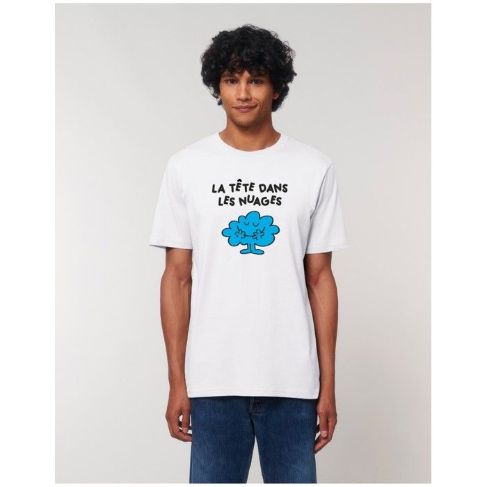 MANI TEXTILE Monsieur Madame - TSHIRT HOMME LA TETE DANS LES NUAGES 2 S