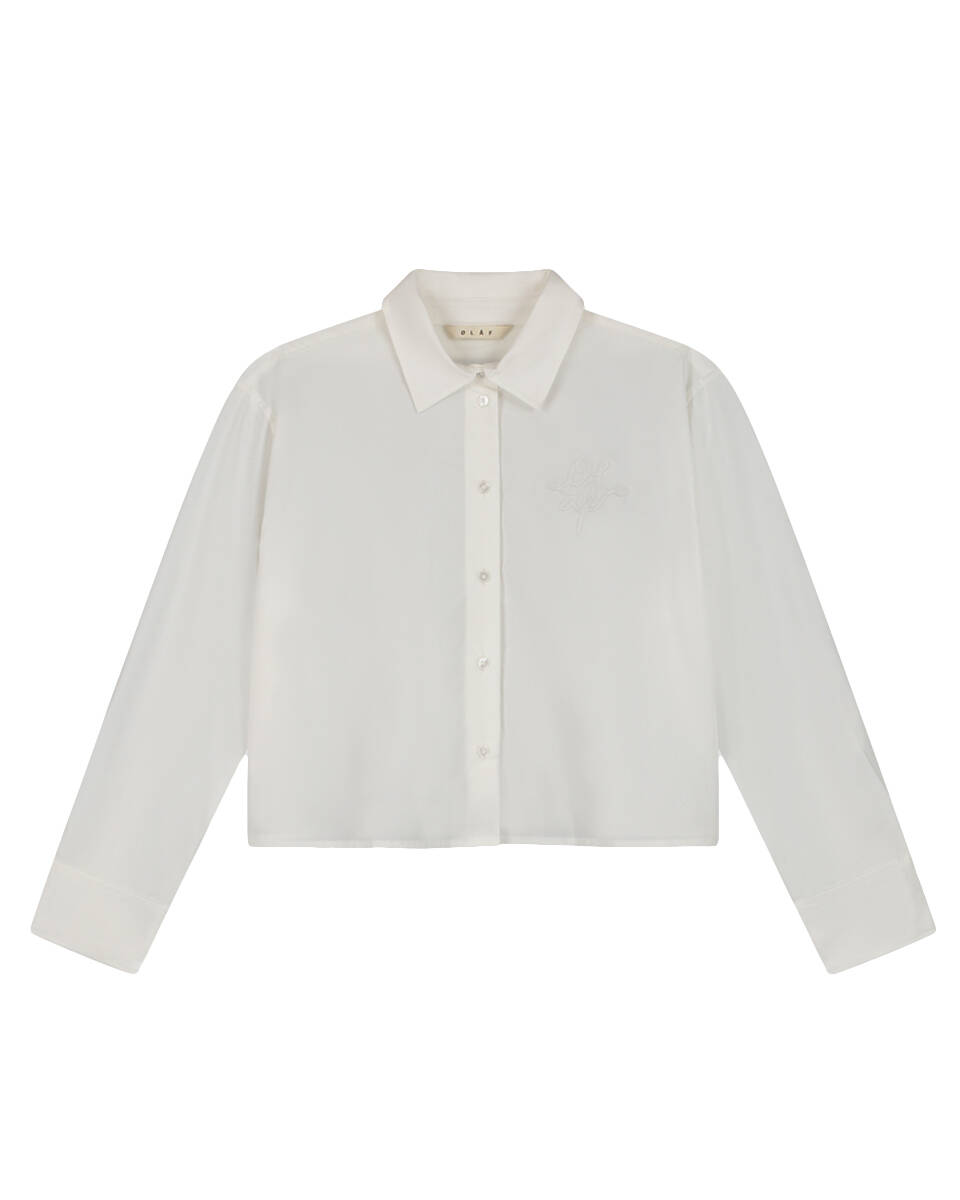 Olaf Hussein Blouse lange mouw w220304