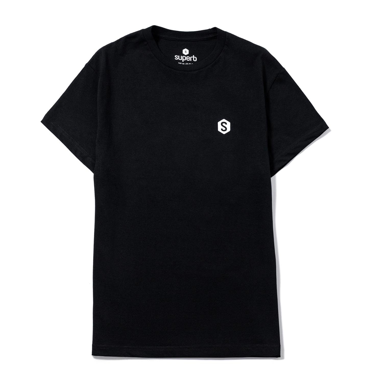 SUPERB Camiseta Manga Corta Gráfica 3500 para Hombre XXL wit