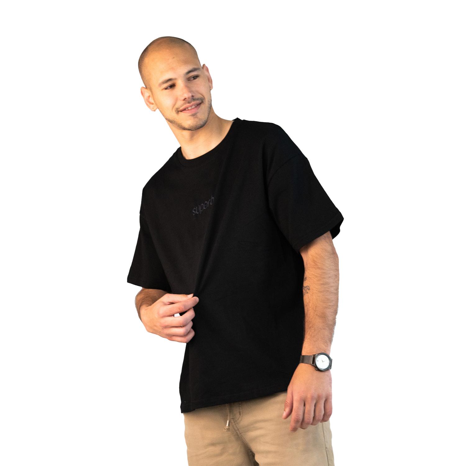SUPERB Camiseta Oversize Manga Corta 3900 para Hombre XL grijze kleur