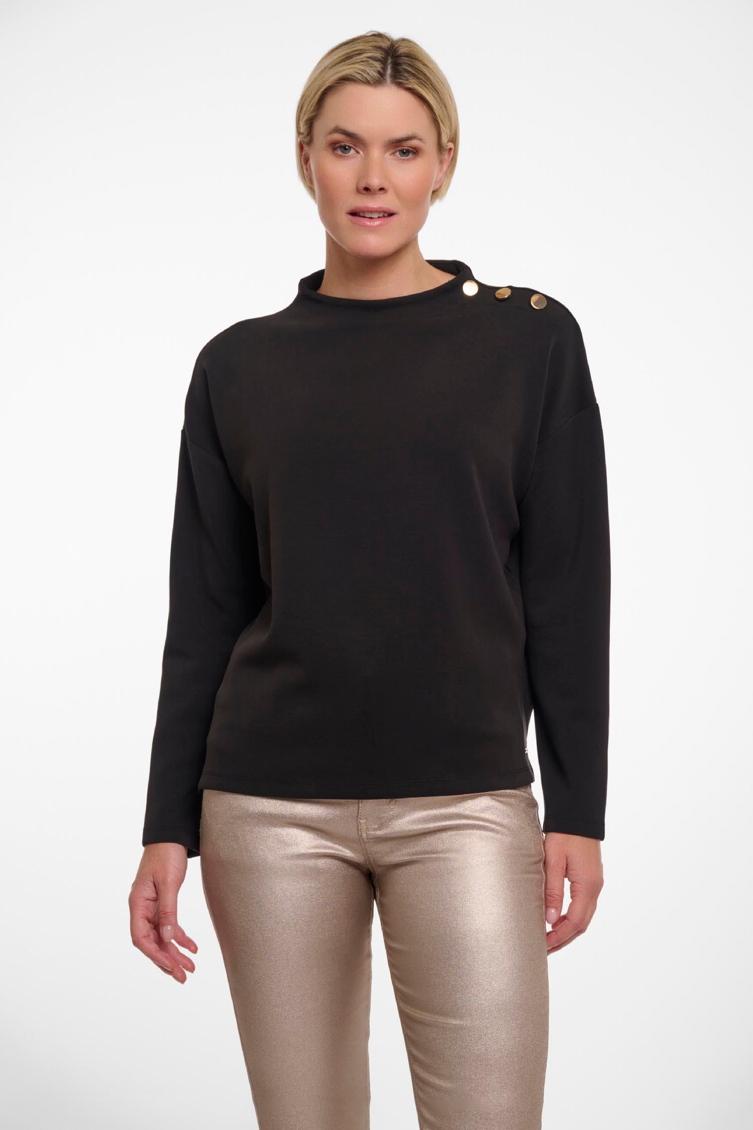 Rino & Pelle Hanne.7002521 wide top long sleeves mock nec