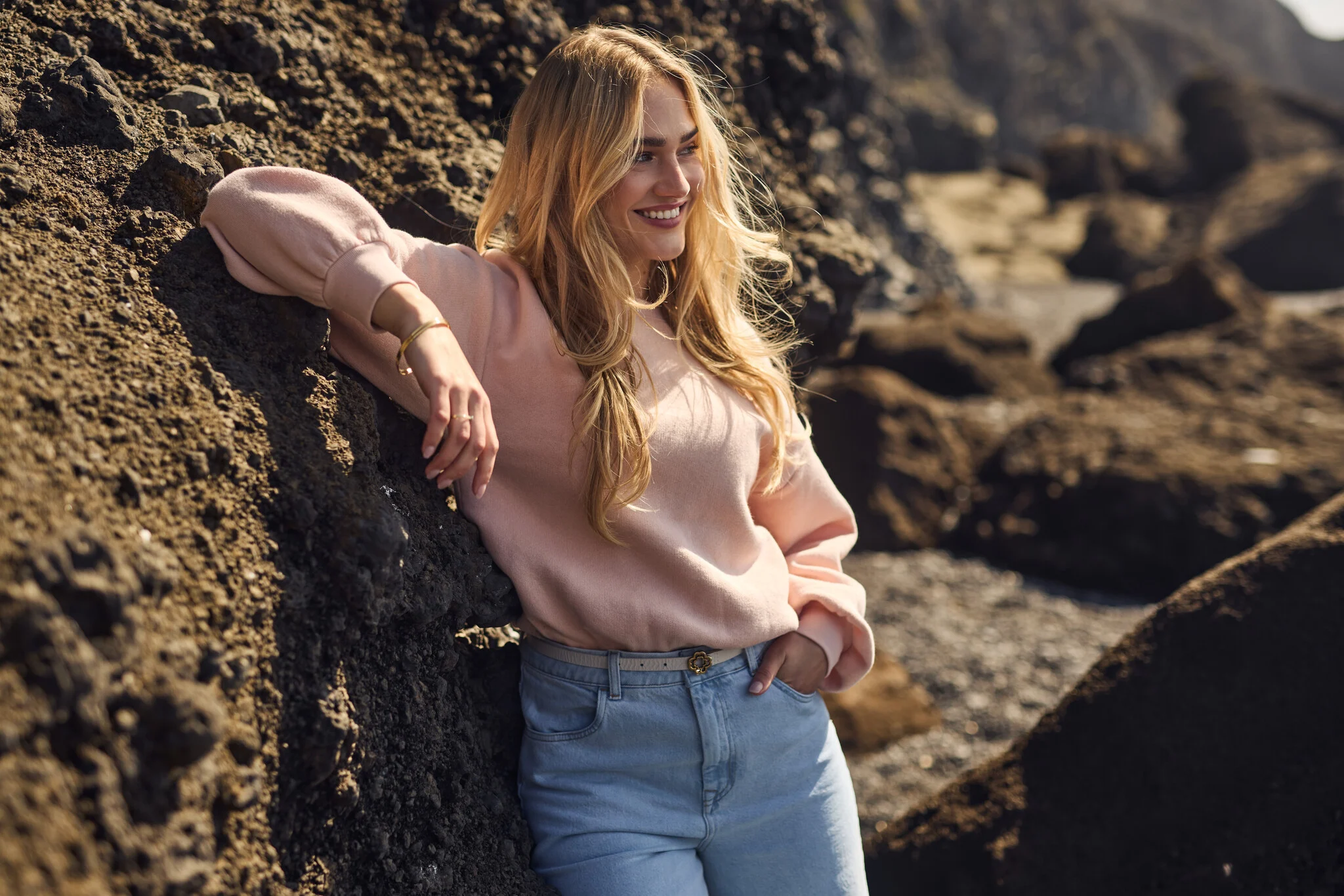 Nukus Nkf03016 266 amalia pullover dusty pink