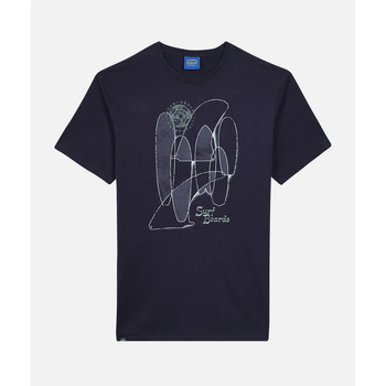 Oxbow T-shirt Korte Mouw  Grafisch T-shirt met korte mouwen TEVA