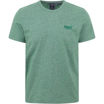 Superdry T-shirt  Classic T-Shirt Groen