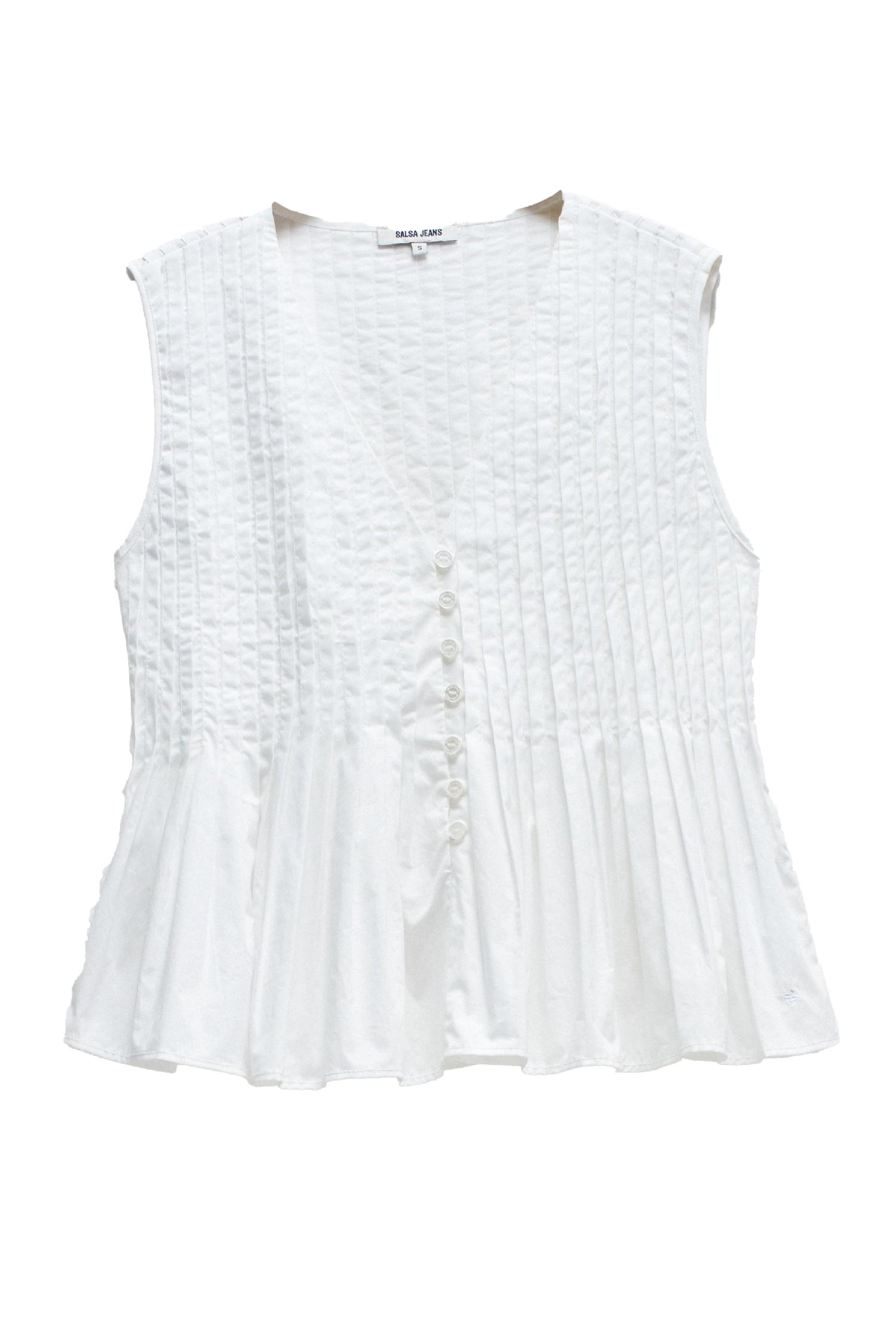 Salsa 21009642 peplum effect blouse