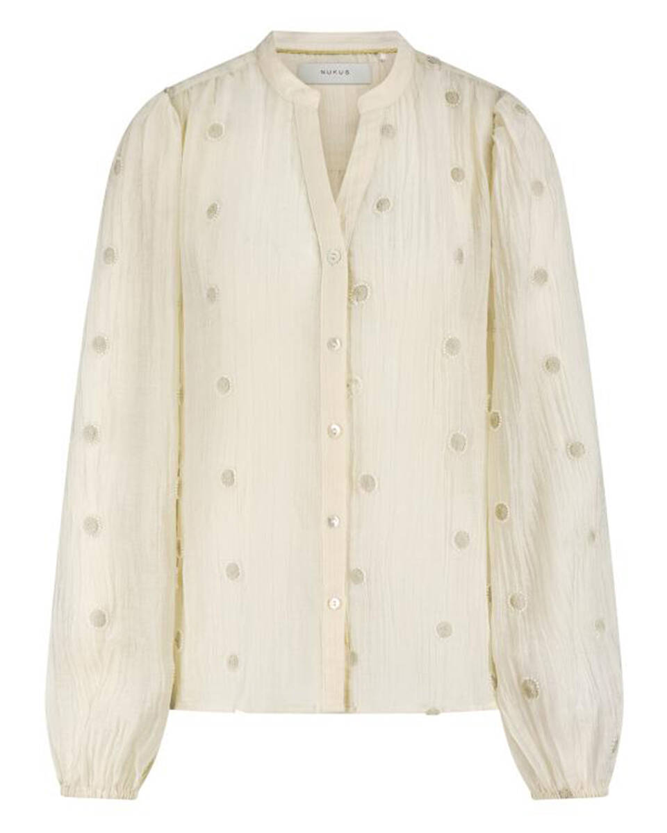 Nukus Blouse lange mouw nkf02059 rosan