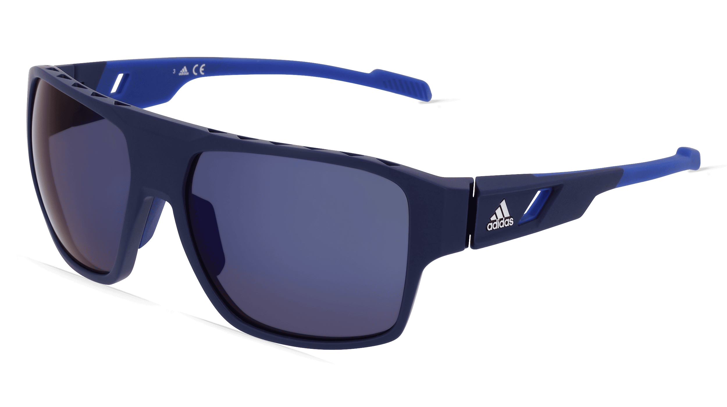 Adidas SP0046 Mannen Zonnebril, blauw mat