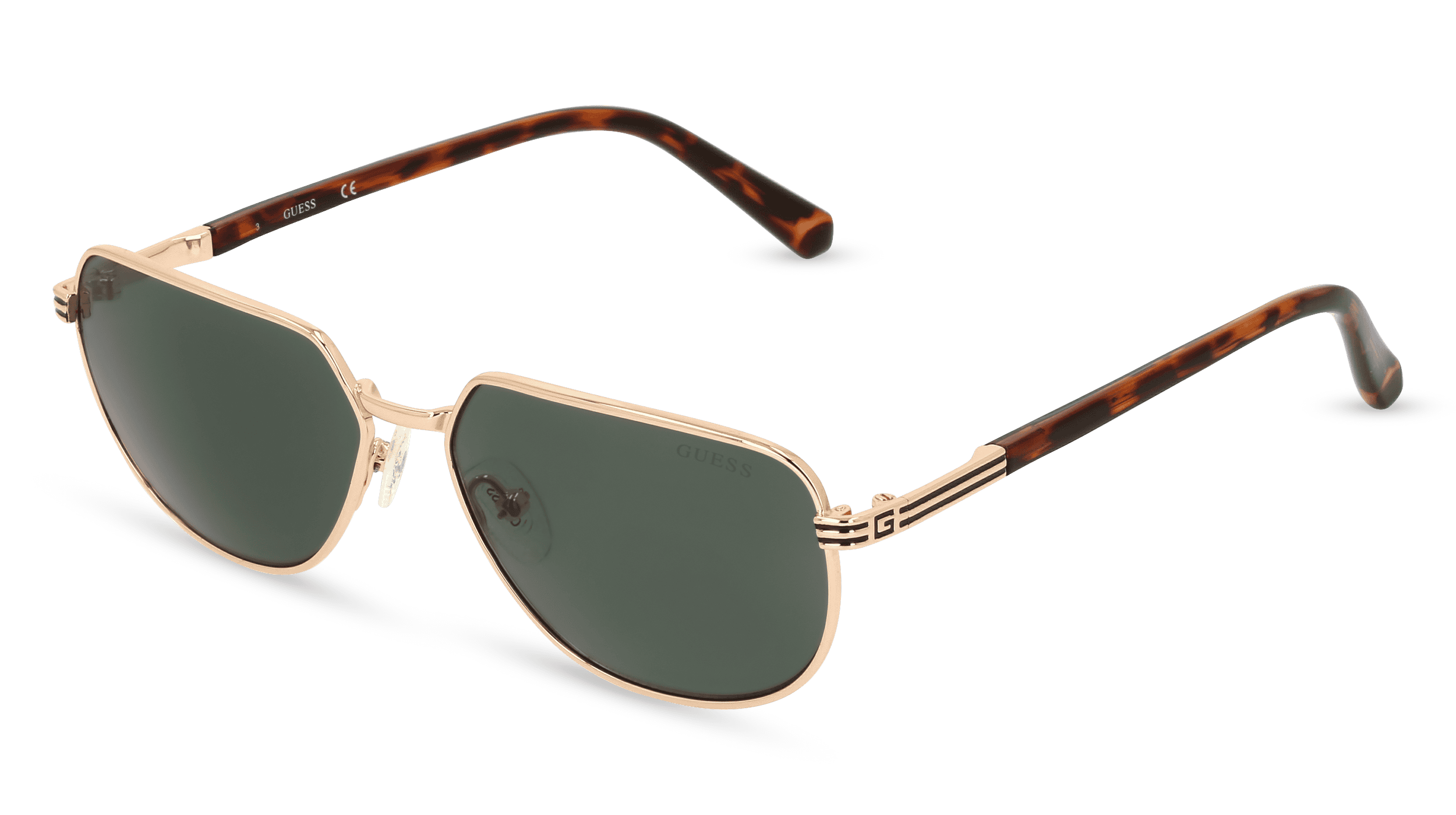 GUESS GU00042 Mannen Zonnebril, goud