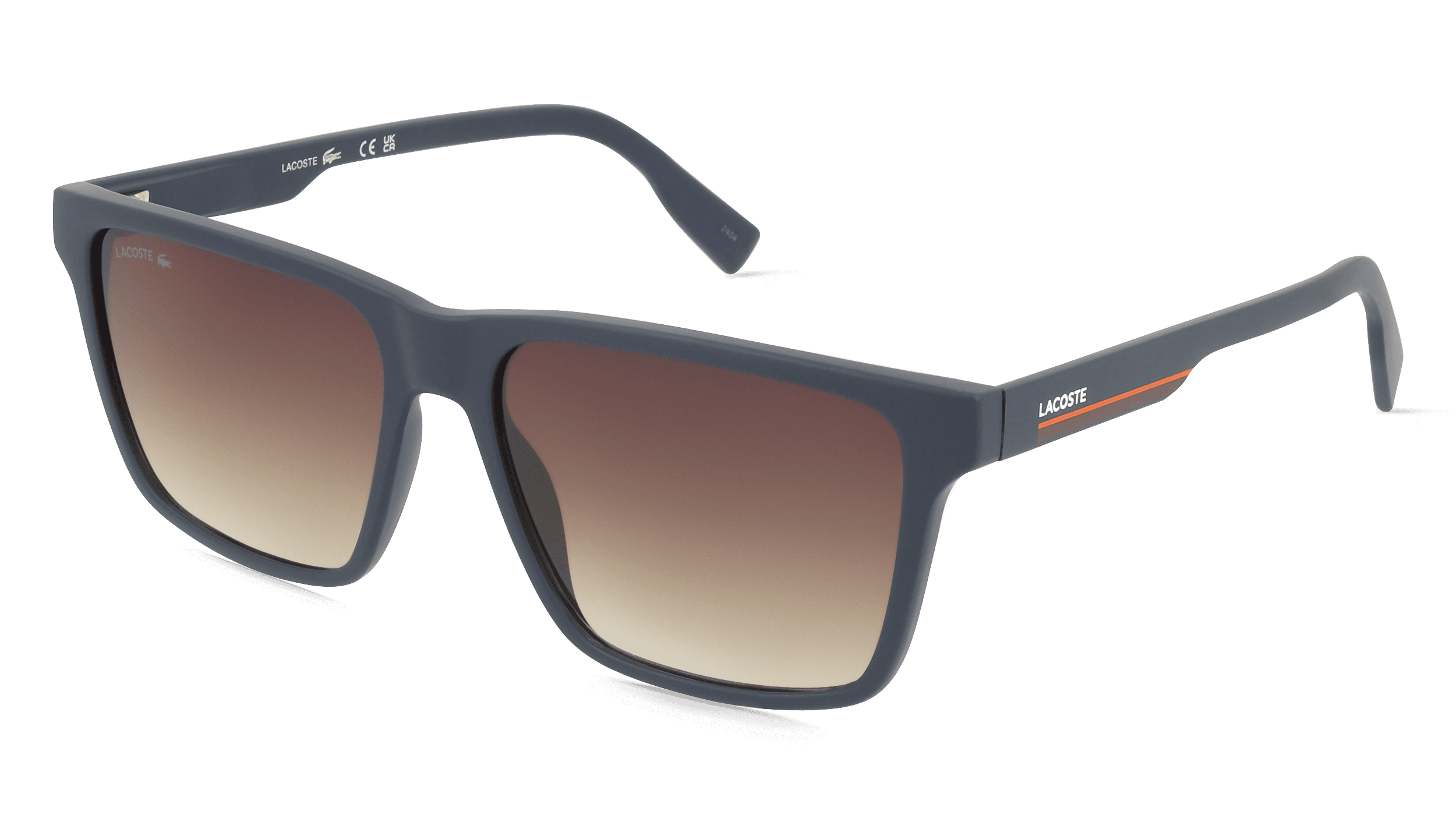 Lacoste L6039S Mannen Zonnebril, blauw mat