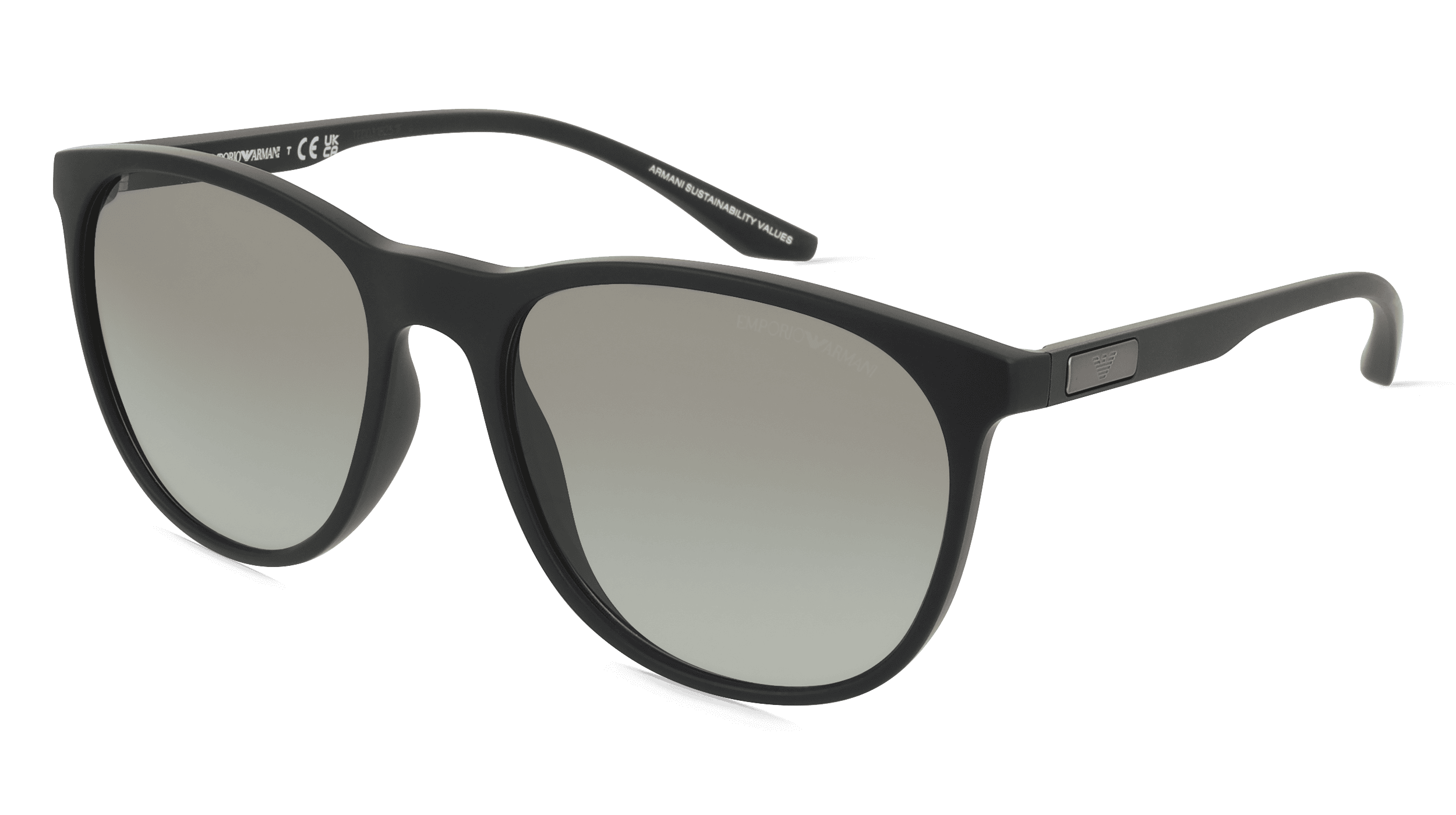 Emporio Armani EA4210 Mannen Zonnebril, zwart mat