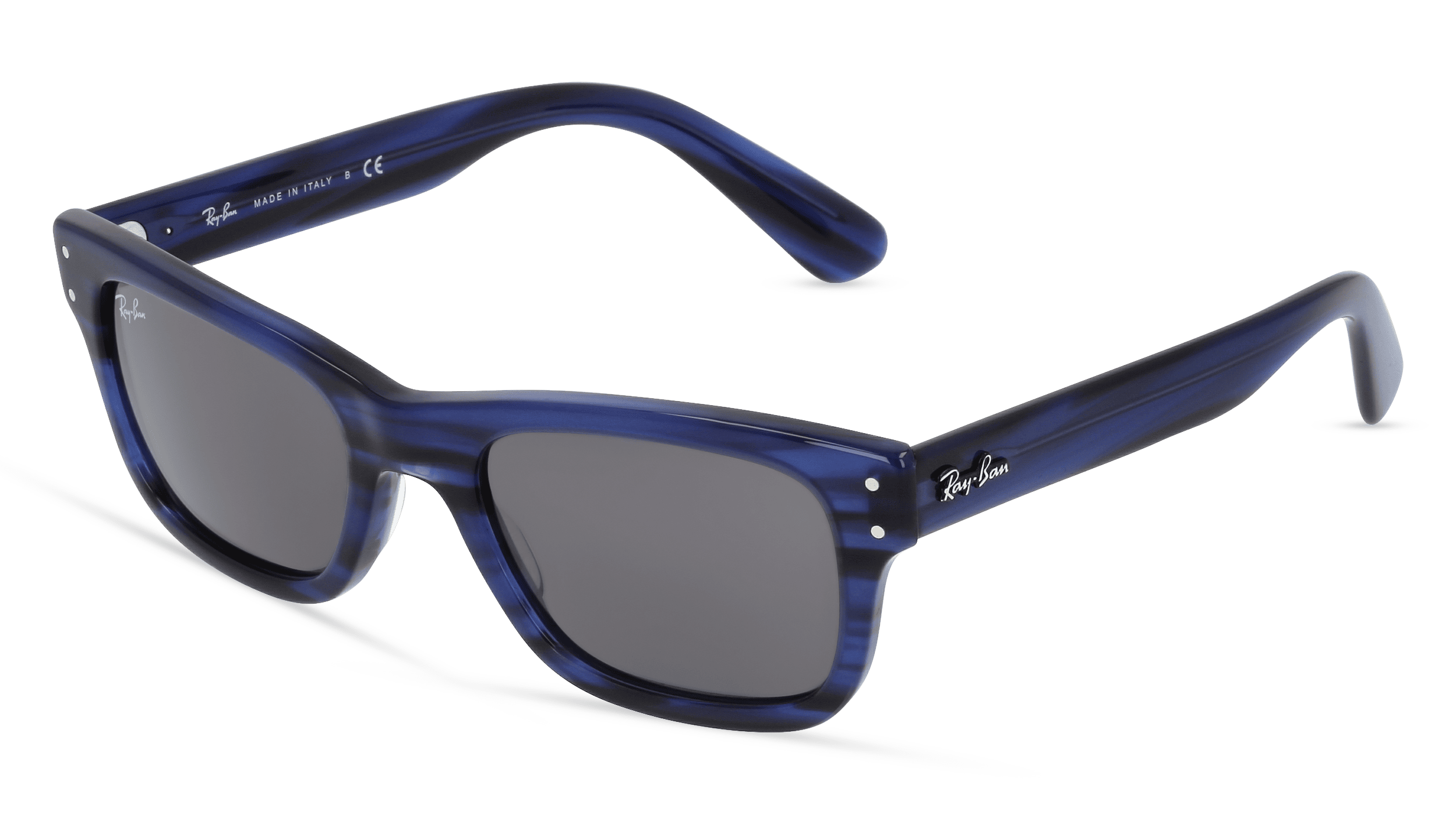 RAY-BAN RB 2283 MR BURBANK Mannen Zonnebril, blauw havana
