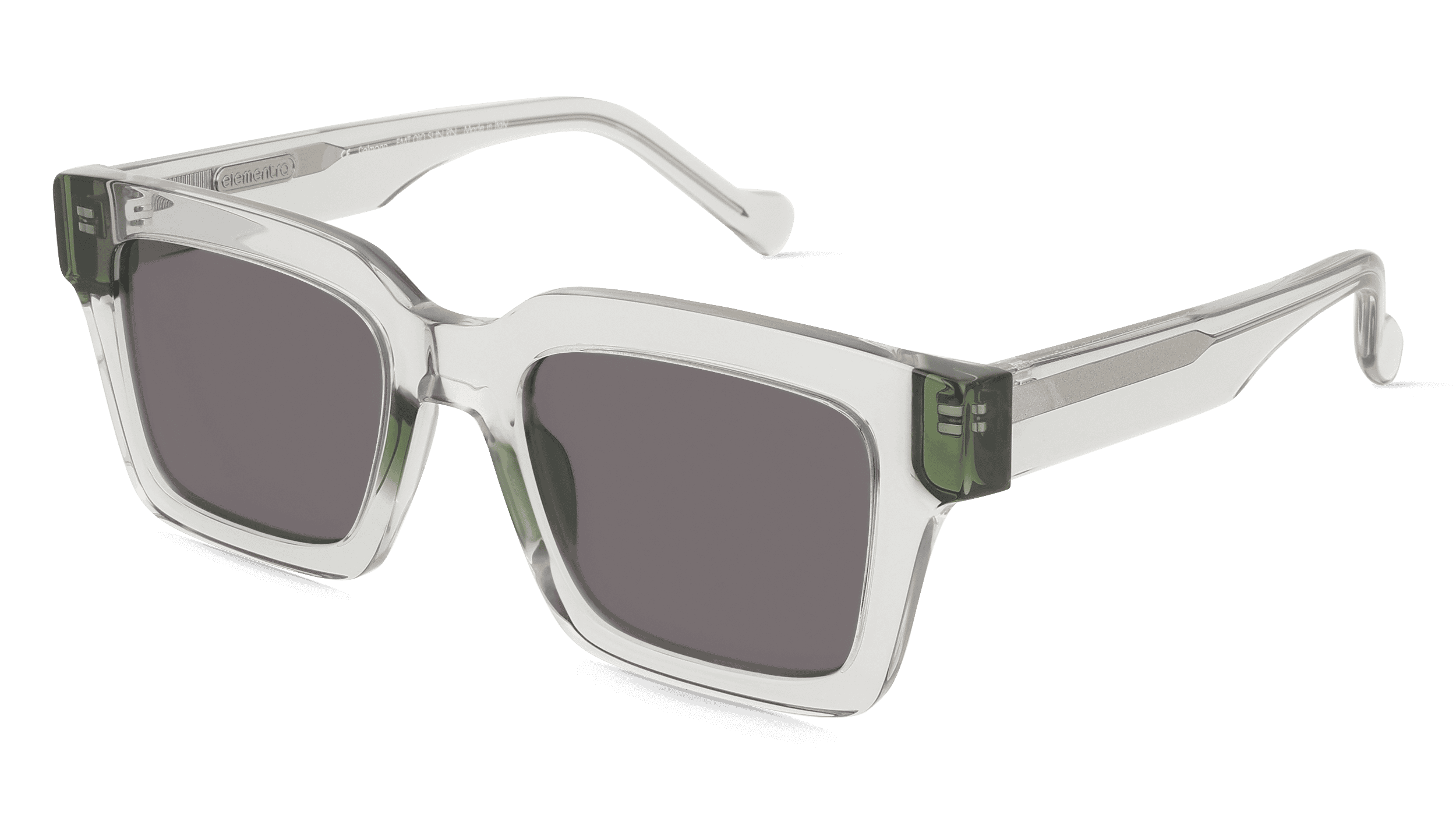 Fielmann EMT 010 SUN RN Mannen Zonnebril, grijs transparant