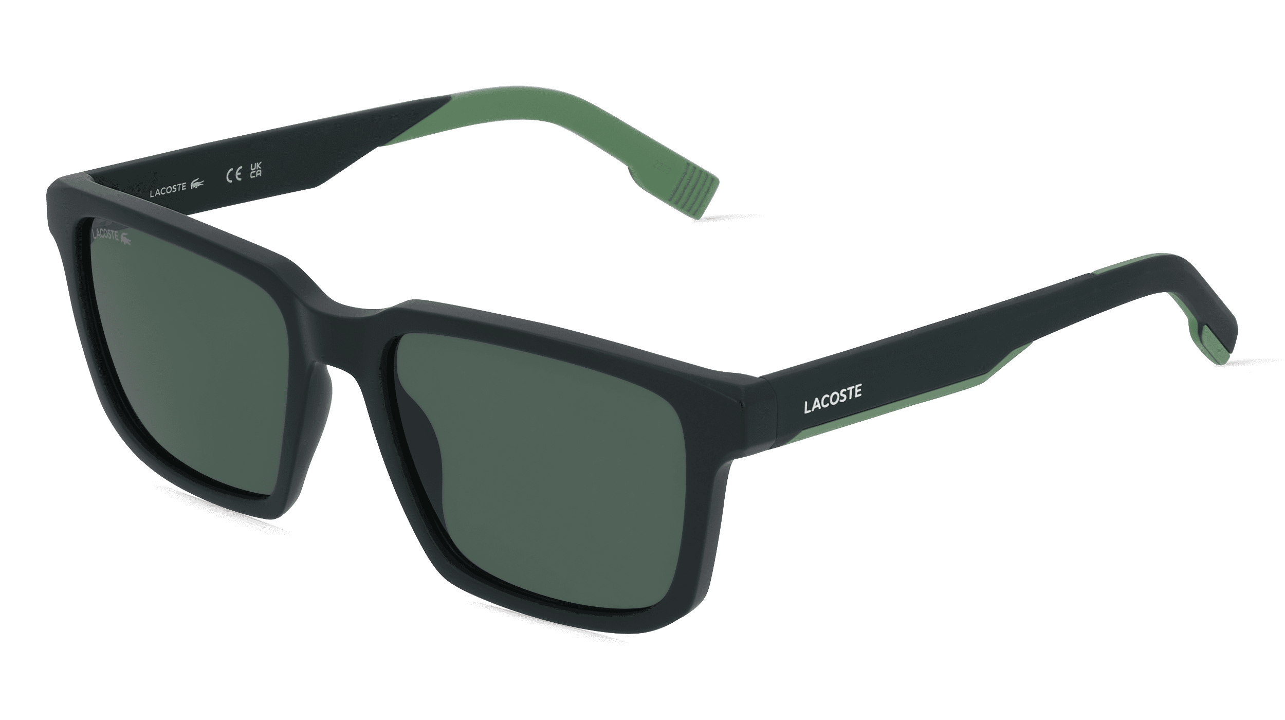Lacoste L999S Mannen Zonnebril, Olijf mat