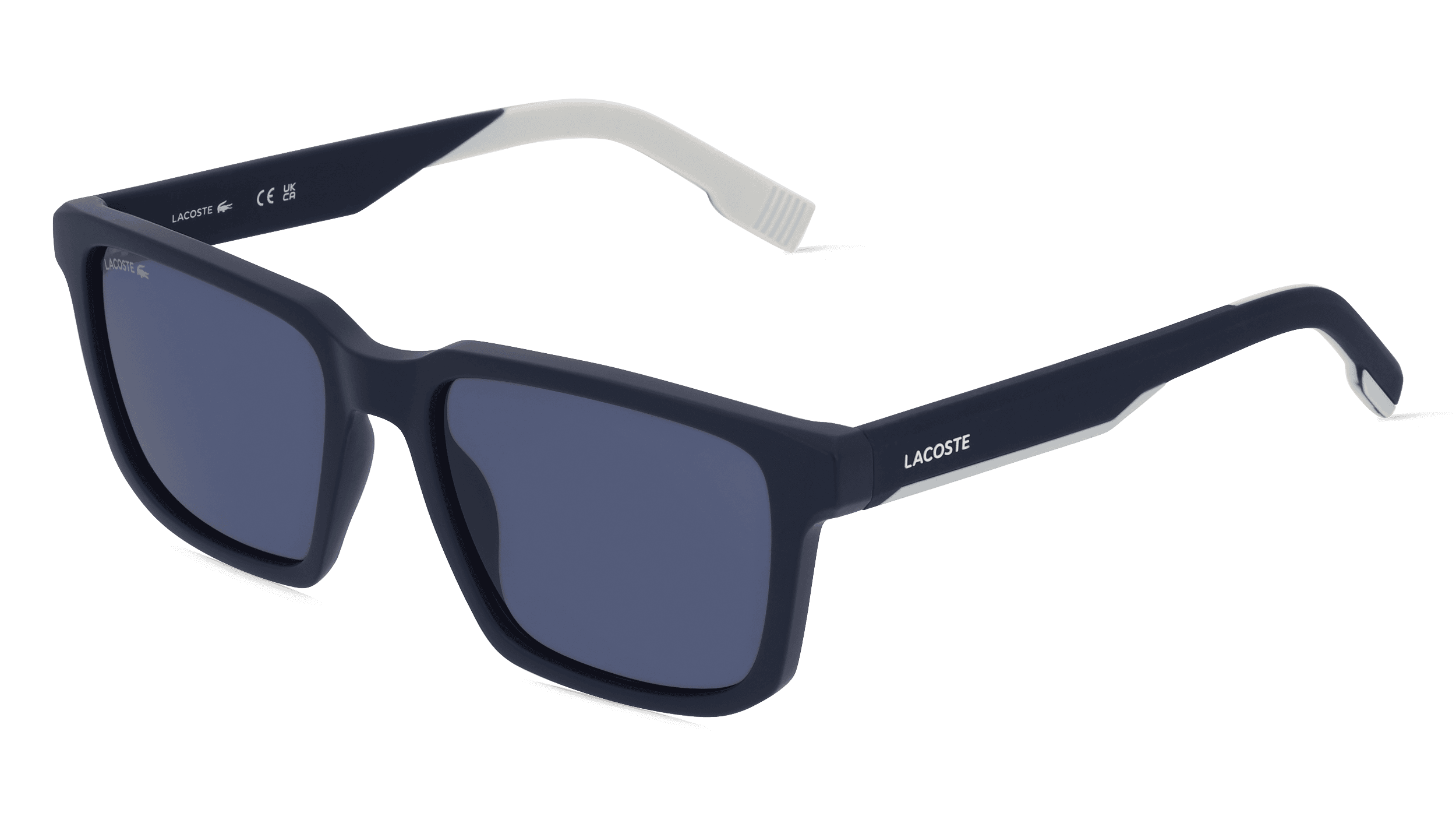 Lacoste L999S Mannen Zonnebril, blauw mat