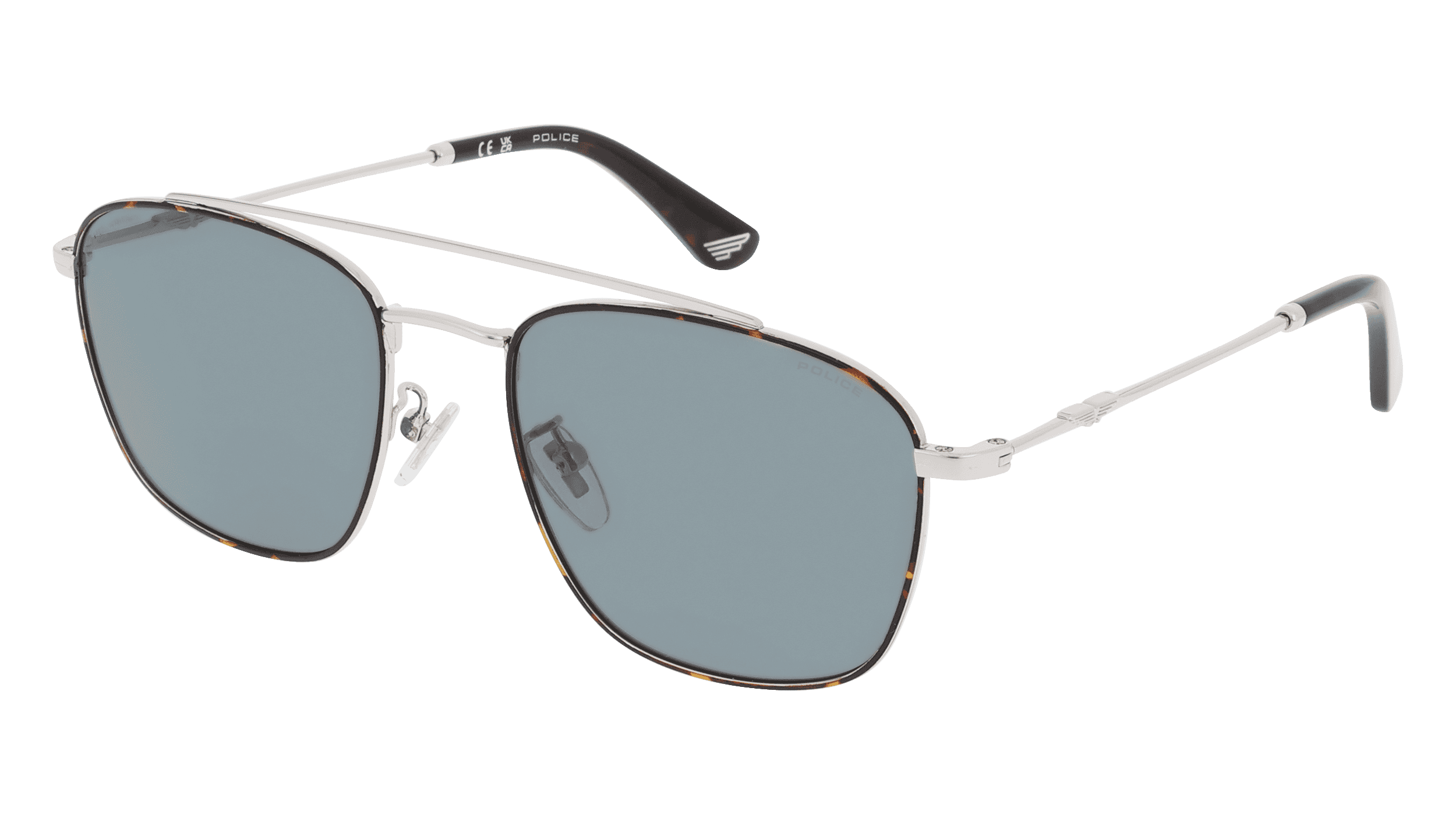 Police SPL996E Mannen Zonnebril, goud