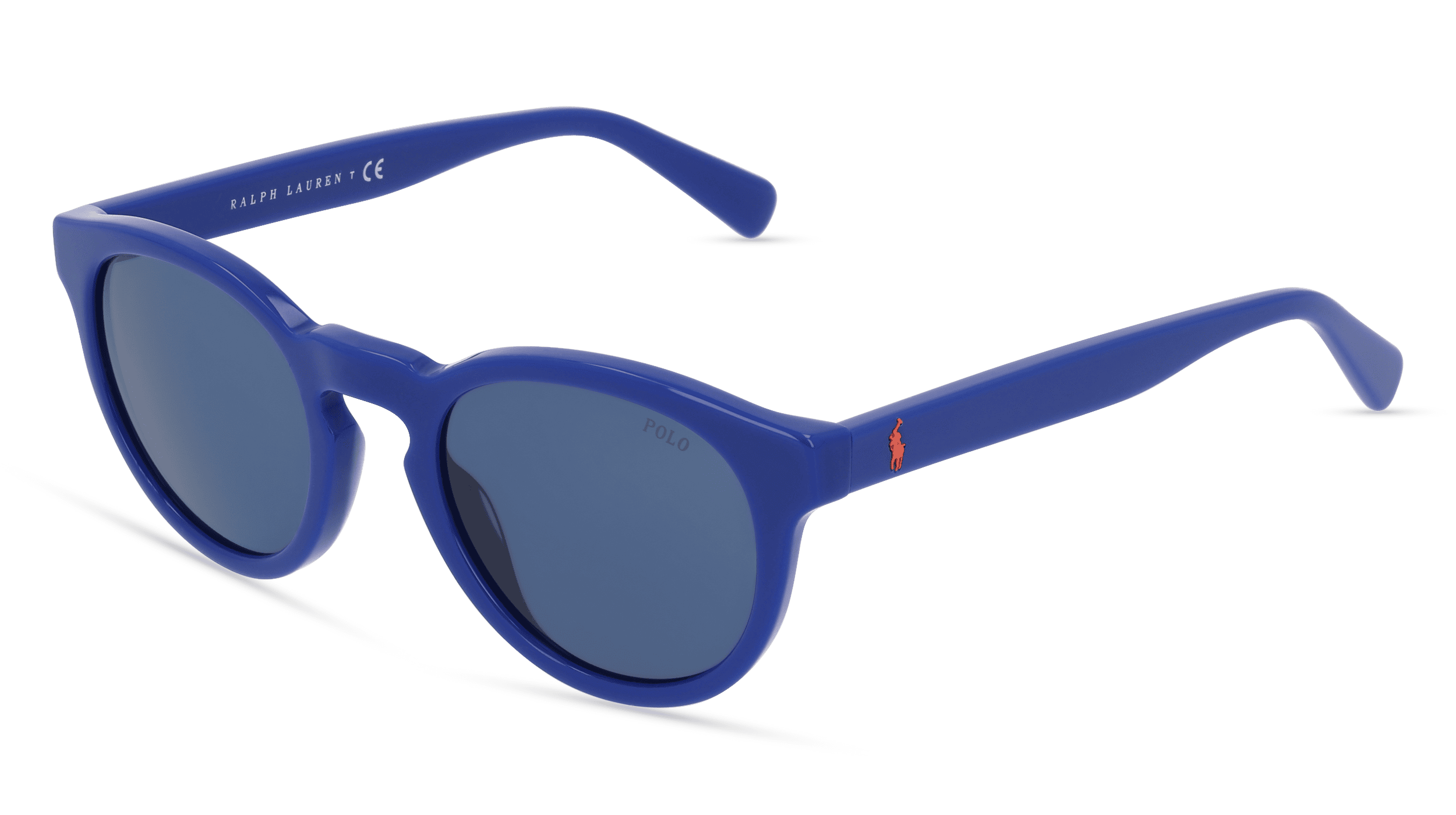 POLO BY RALPH LAUREN PH4184 Mannen Zonnebril, Blauw glanzend