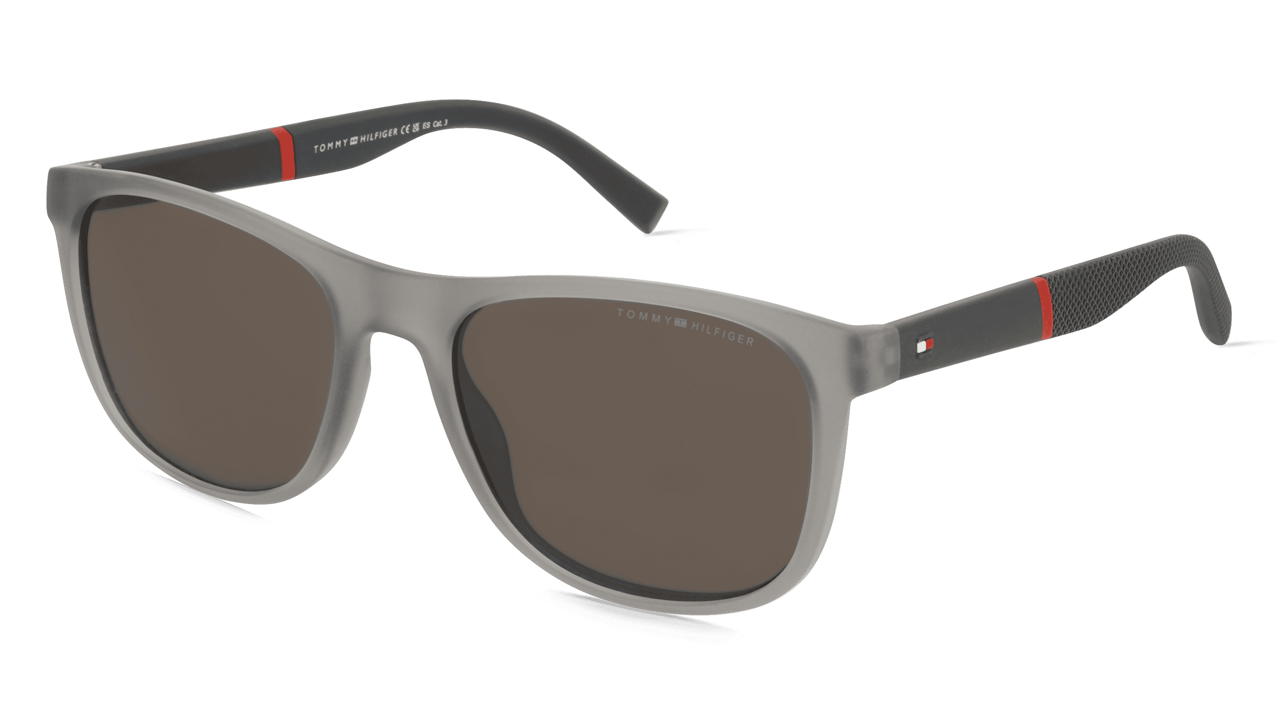 Tommy Hilfiger Eyewear TH 2042/S Mannen Zonnebril, Grijs mat