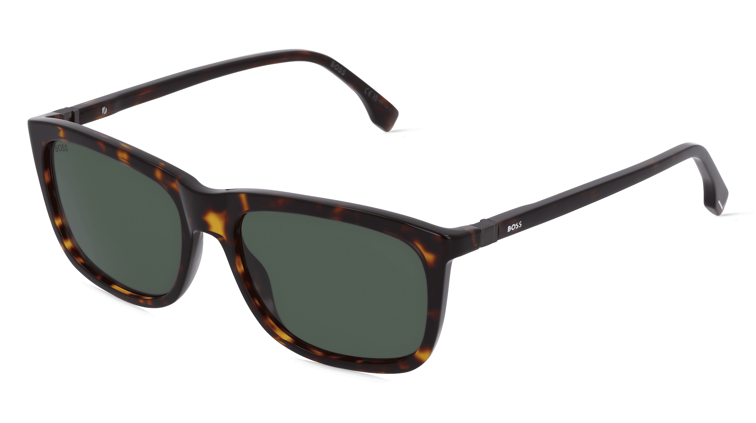 Boss 1489/S Mannen Zonnebril, zwart havana