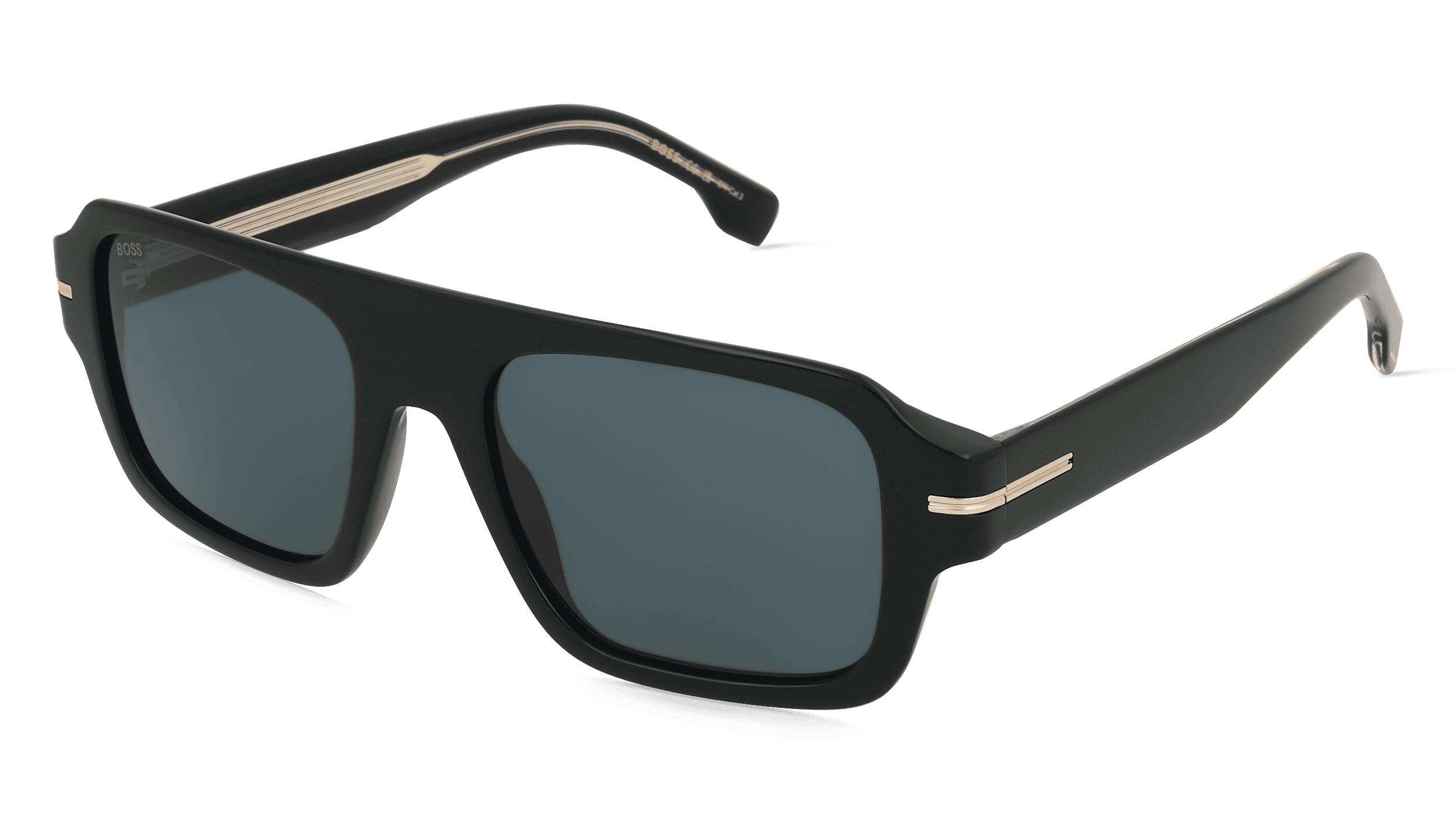 Boss 1595/S Mannen Zonnebril, zwart