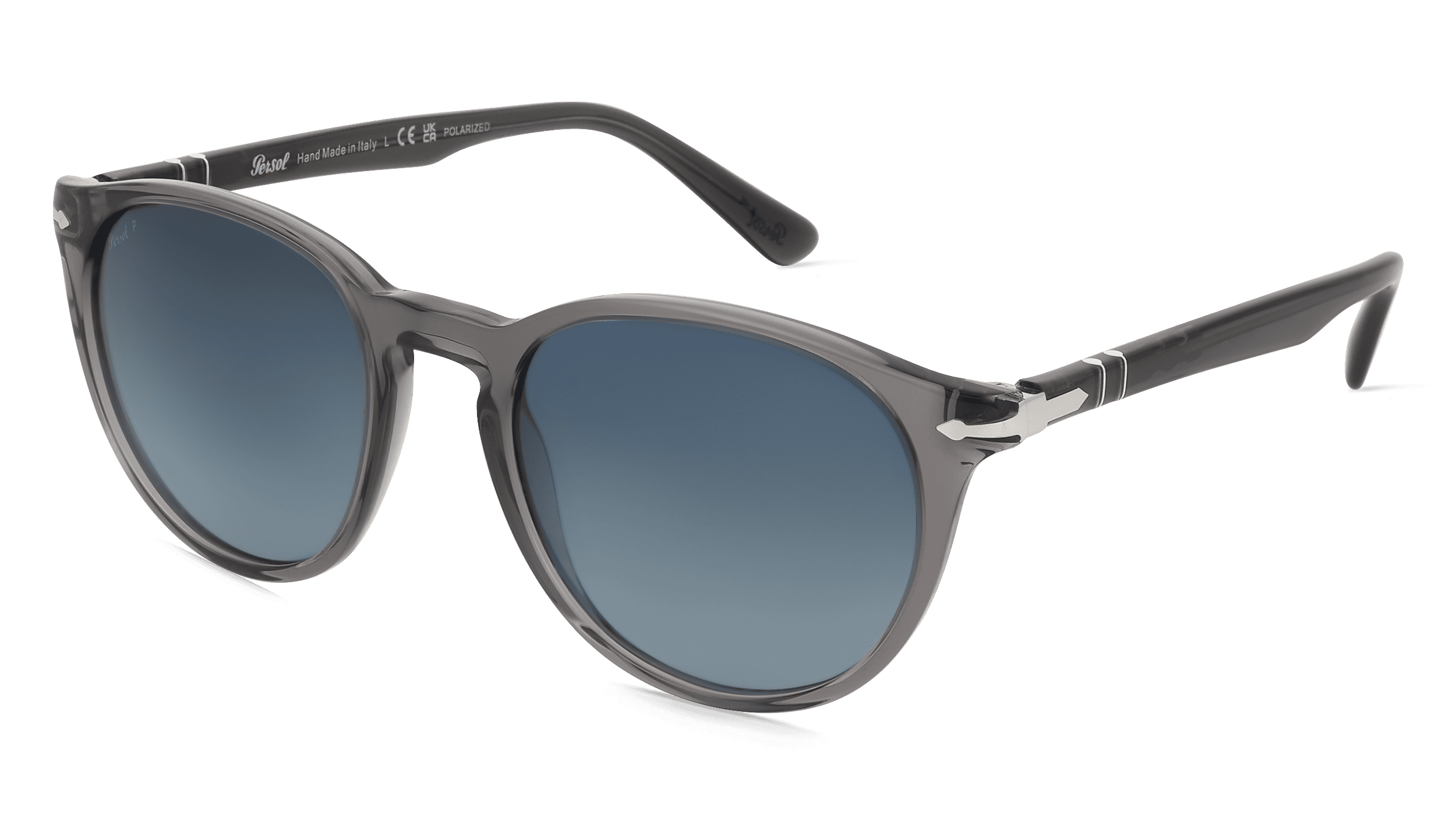 Persol 0PO3152S Mannen Zonnebril, grijs transparant