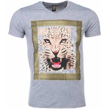 Local Fanatic T-shirt Korte Mouw  Tijger Print