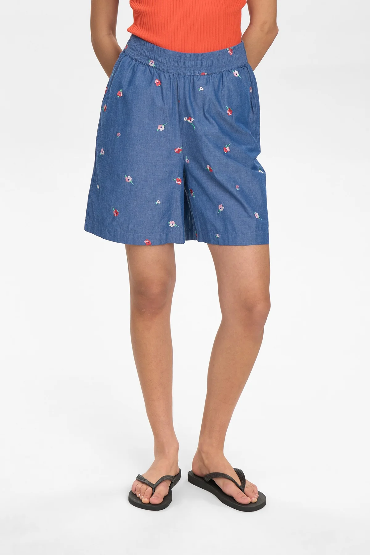 Nümph Nuzira shorts 705678 blueprint
