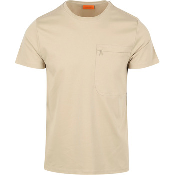Suitable T-shirt  T-shirt Sonny Pocket Beige