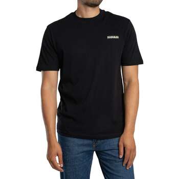 Napapijri T-shirt Korte Mouw  Ontspannen klein dooslogo T-shirt
