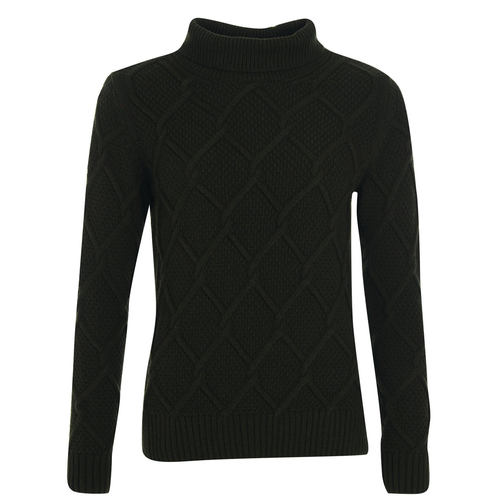 Barbour Damestrui Burne roll neck sage