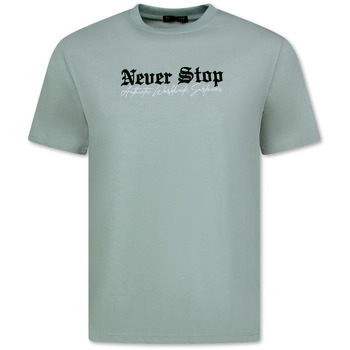 True Rise T-shirt Korte Mouw  Oversized Print