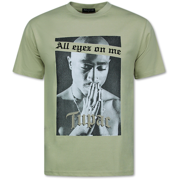 True Rise T-shirt Korte Mouw  Oversized Print All Eyez On Me
