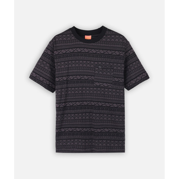 Oxbow T-shirt Korte Mouw  Jacquard T-shirt LINEUP
