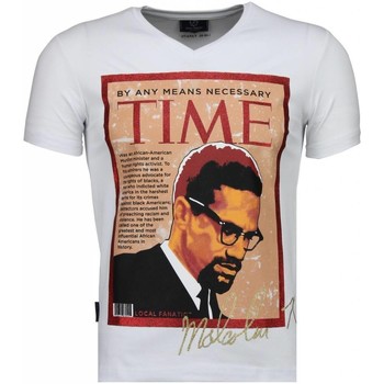 Local Fanatic T-shirt Korte Mouw  Malcolm X